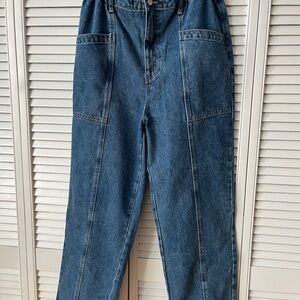 Oat New York Classic Blue Jeans High Waist NWT